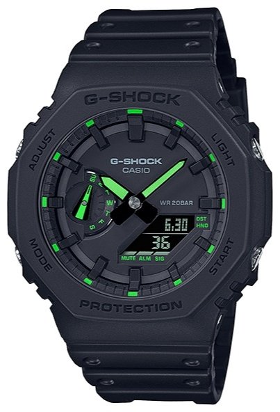 Часы Кварцевые CASIO GA-2100-1A3DR полимер купить,NaN