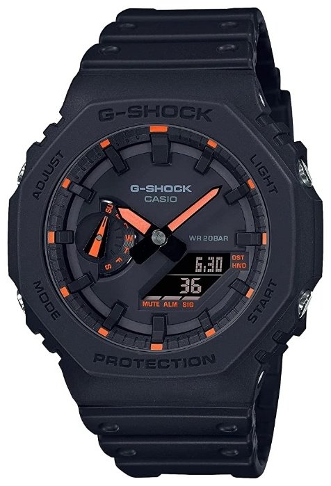 Часы Кварцевые CASIO GA-2100-1A4DR полимер купить,NaN