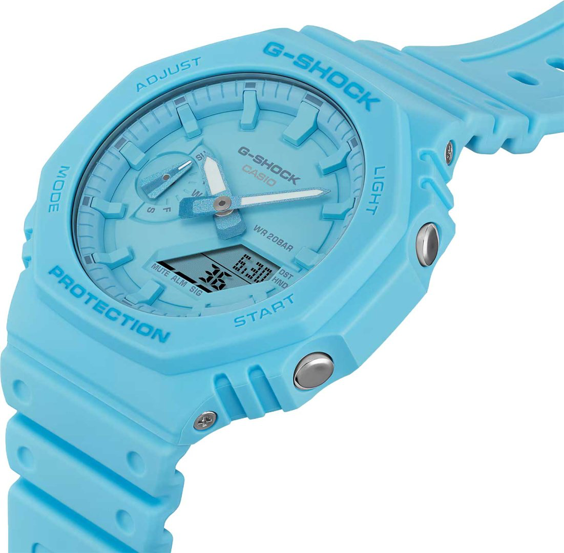 Часы Кварцевые CASIO GA-2100-2A2DR полимер купить,NaN