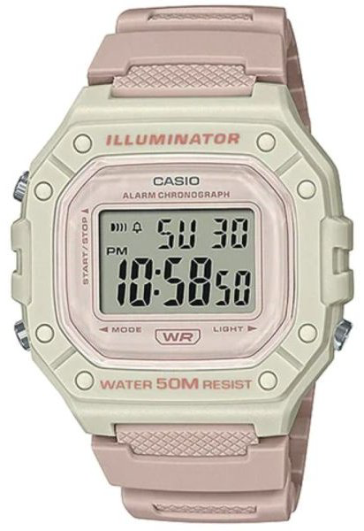 Часы Кварцевые CASIO Casio_W-218HC-4A2VDF сталь
