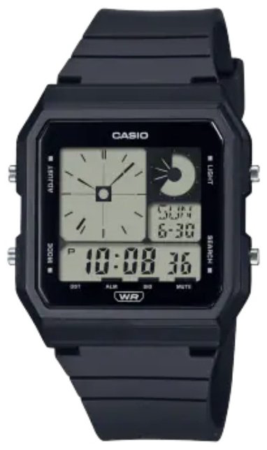 Часы Кварцевые CASIO LF-20W-1AEF полимерный пластик