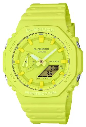 Часы Кварцевые CASIO GA-2100-9A9DR полимер