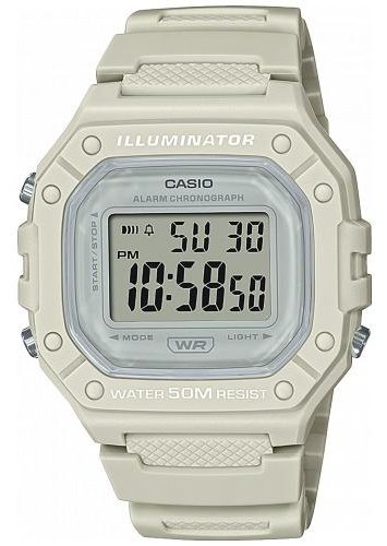 Часы Кварцевые CASIO W-218HC-8AVDF пластик купить,NaN