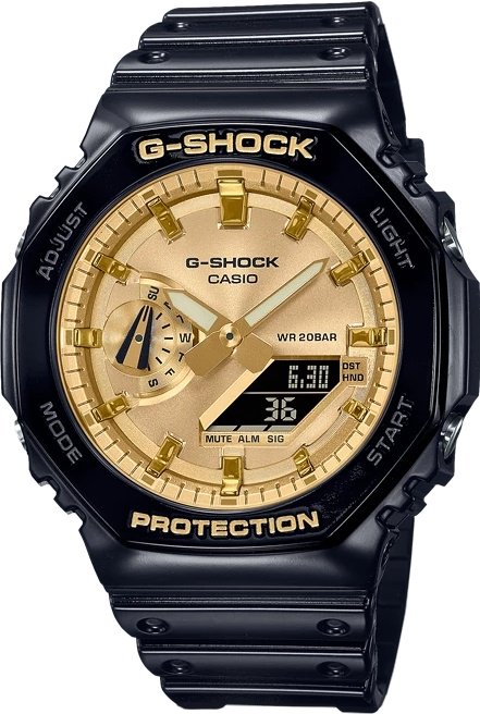 Часы Кварцевые CASIO GA-2100GB-1ADR полимер