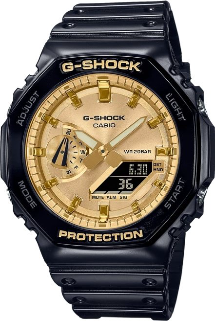 Часы Кварцевые CASIO GA-2100GB-1ADR полимер