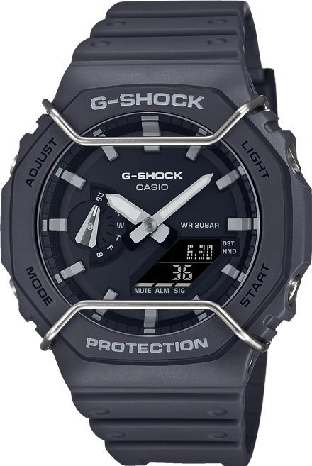 Часы Кварцевые CASIO GA-2100PTS-8ADR карбон