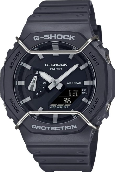 Часы Кварцевые CASIO GA-2100PTS-8ADR карбон