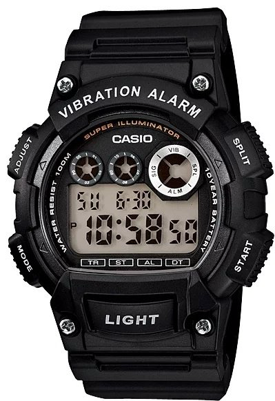 Часы Кварцевые CASIO W-735H-1AVDF пластик