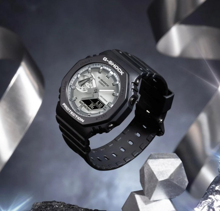 Часы Кварцевые CASIO GA-2100SB-1ADR полимер купить,NaN