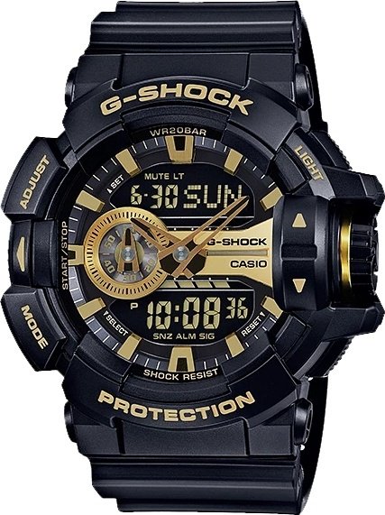 Часы Кварцевые CASIO GA-400GB-1A9DR полимер