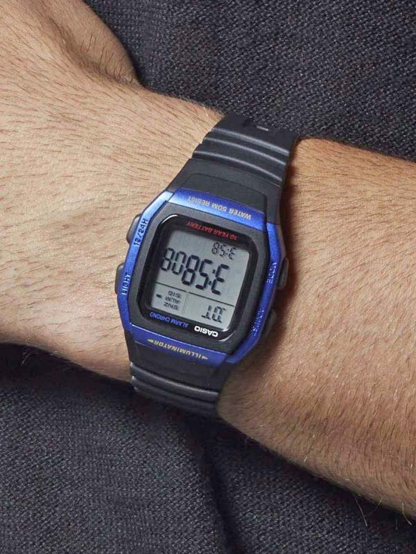Часы Кварцевые CASIO W-96H-2AVDF полимер купить,NaN