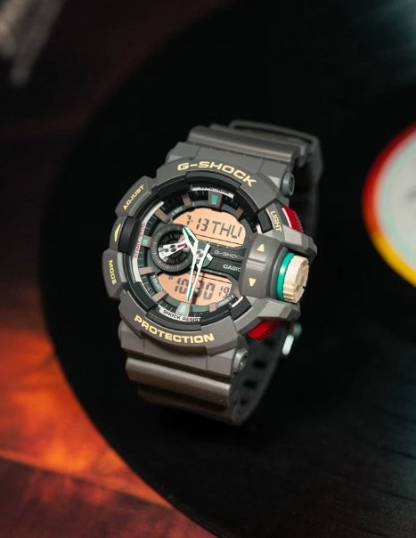 Часы Кварцевые CASIO GA-400PC-8ADR полимер купить,NaN