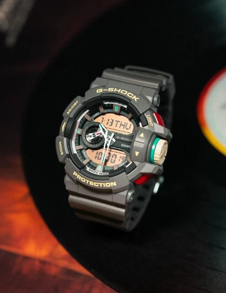 Часы Кварцевые CASIO GA-400PC-8ADR полимер купить,NaN
