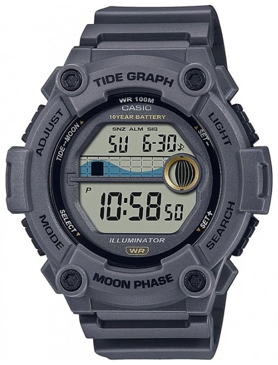 Часы Кварцевые CASIO WS-1300H-8AVEF полимер