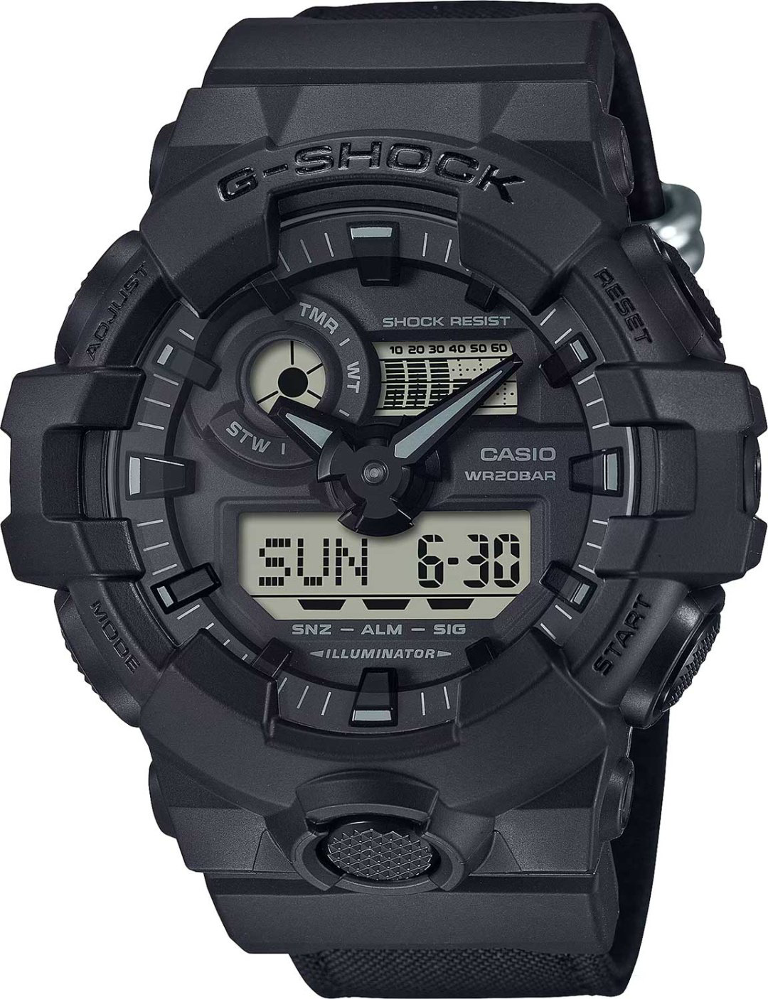 Часы Кварцевые CASIO GA-700BCE-1ADR полимер