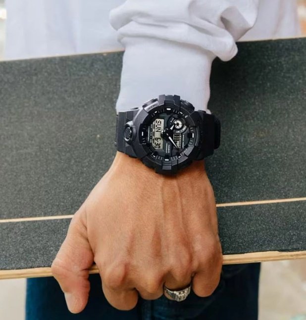 Часы Кварцевые CASIO GA-700BCE-1ADR полимер