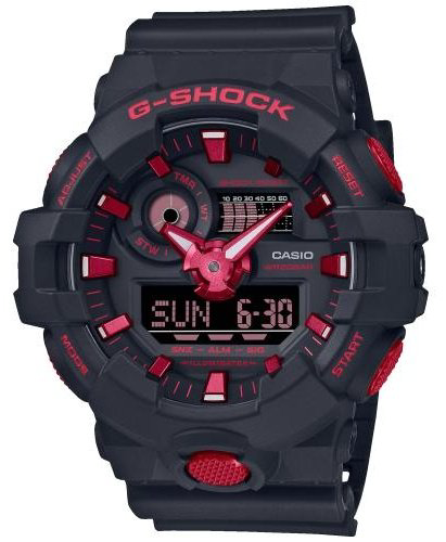 Часы Кварцевые CASIO GA-700BNR-1ADR полимер