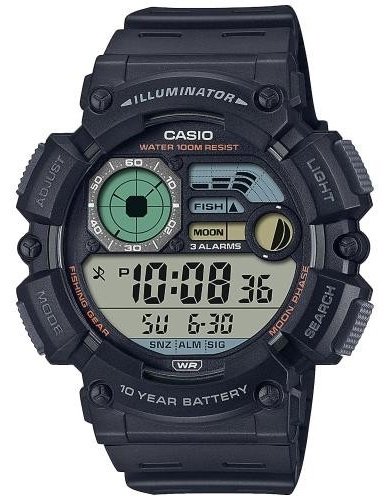 Часы Кварцевые CASIO WS-1500H-1AVEF пластик