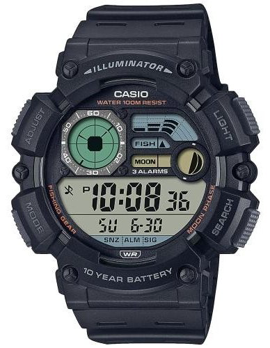 Часы Кварцевые CASIO WS-1500H-1AVEF пластик
