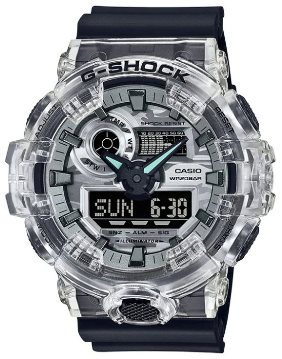 Часы Кварцевые CASIO GA-700SKC-1ADR полимер купить,NaN
