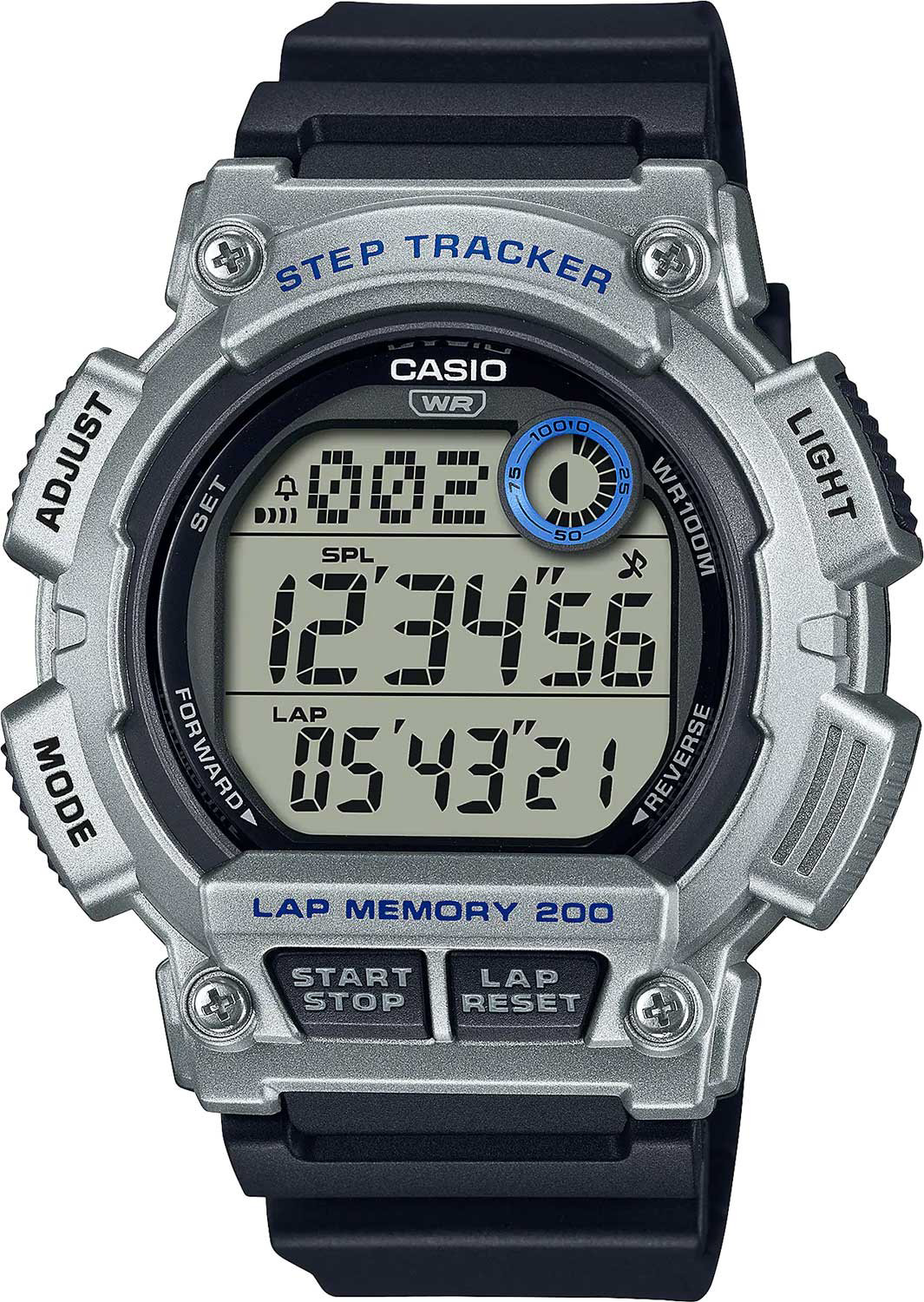 Часы Кварцевые CASIO WS-2100H-1A2VDF полимер