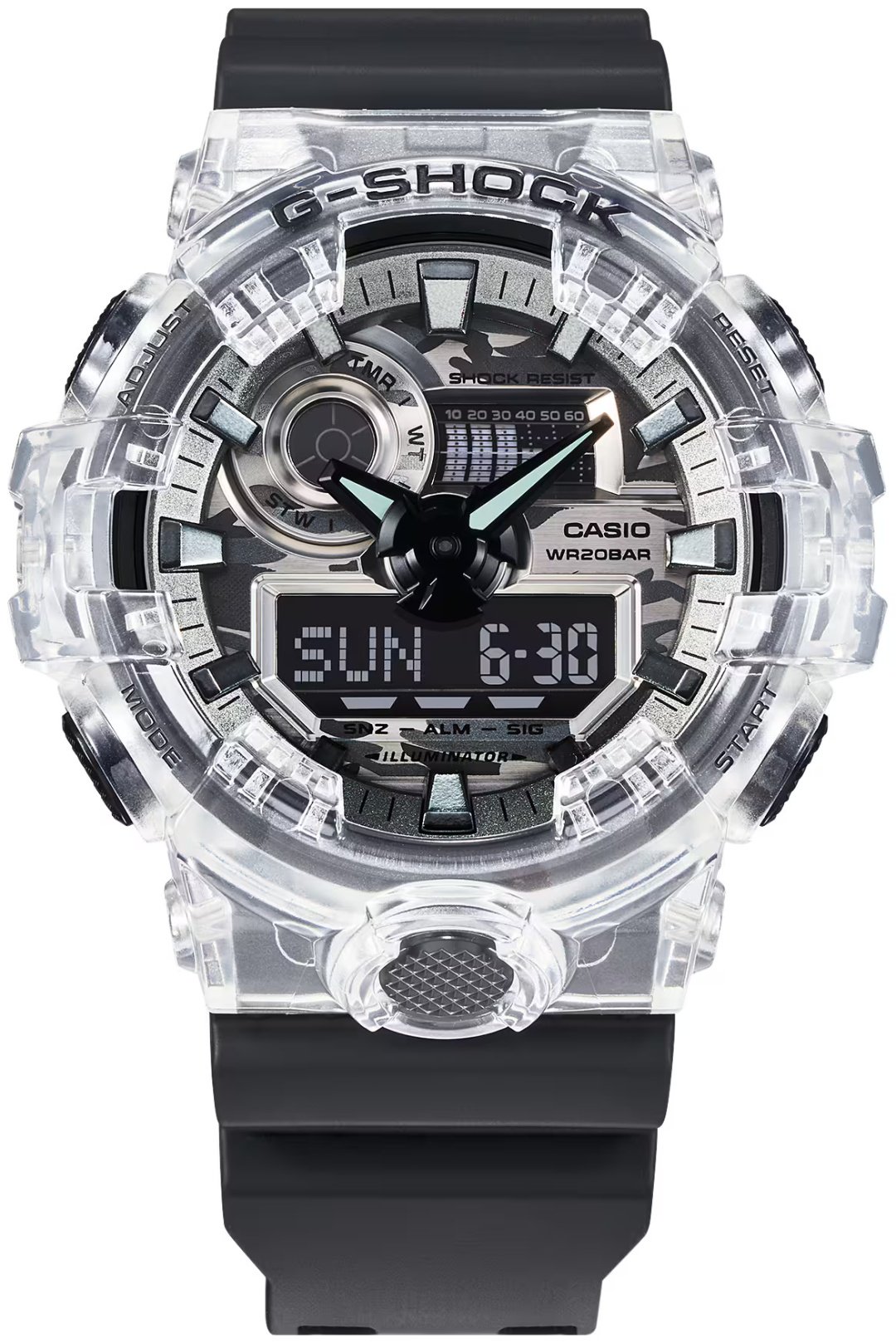 Часы Кварцевые CASIO GA-700SKC-1ADR полимер купить,NaN