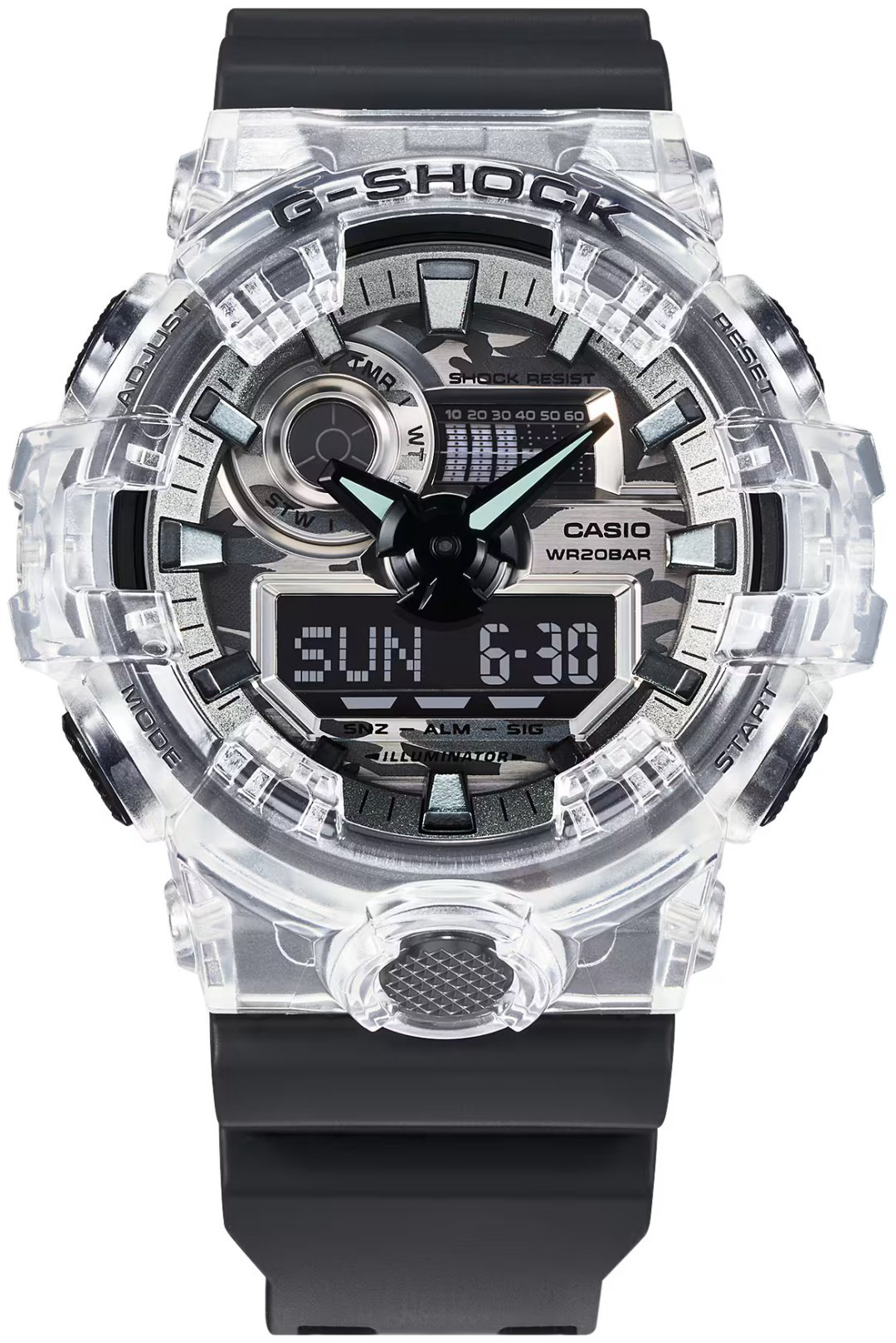 Часы Кварцевые CASIO GA-700SKC-1ADR полимер купить,NaN