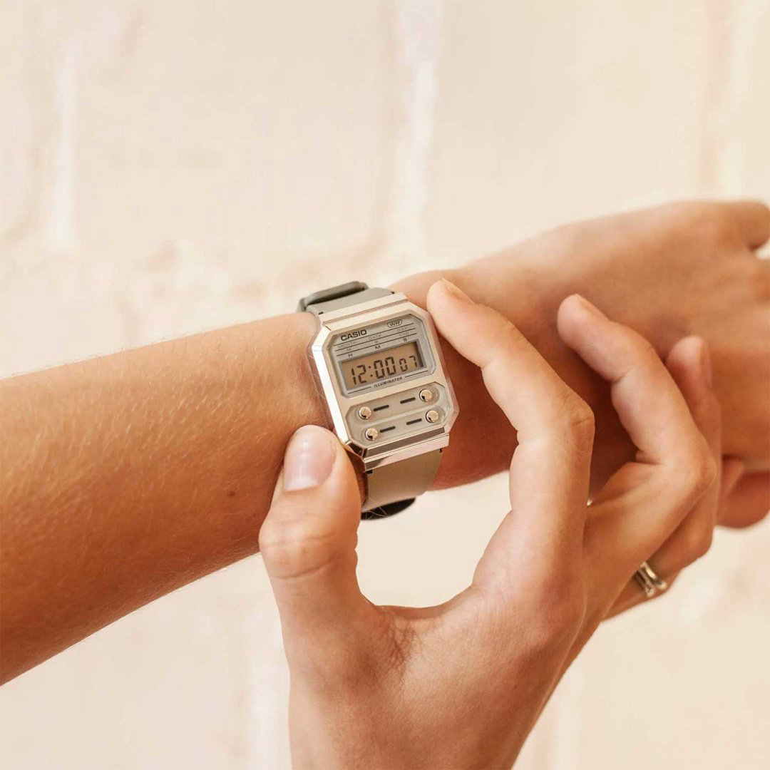 Часы Кварцевые CASIO A100WEF-3AEF полимер купить,NaN