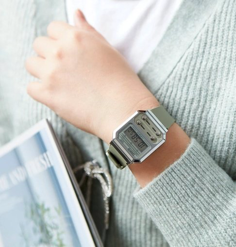 Часы Кварцевые CASIO A100WEF-3AEF полимер купить,NaN