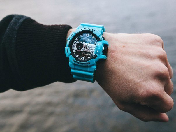 Часы Кварцевые CASIO GBA-400-2CER полимер
