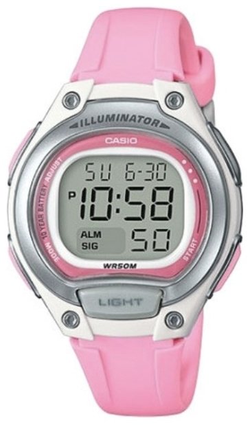 Часы Кварцевые CASIO LW-203-4AVDF пластик купить,NaN