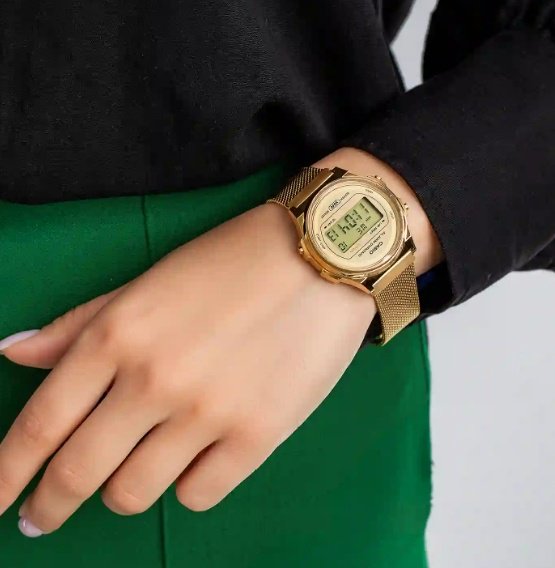 Часы Часы CASIO A171WEMG-9ADF полимер