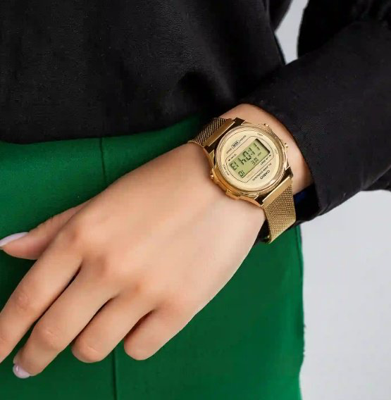 Часы Часы CASIO A171WEMG-9ADF полимер