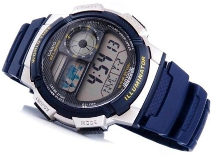 Часы Кварцевые CASIO AE-1000W-2AVDF пластик