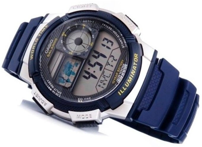 Часы Кварцевые CASIO AE-1000W-2AVDF пластик
