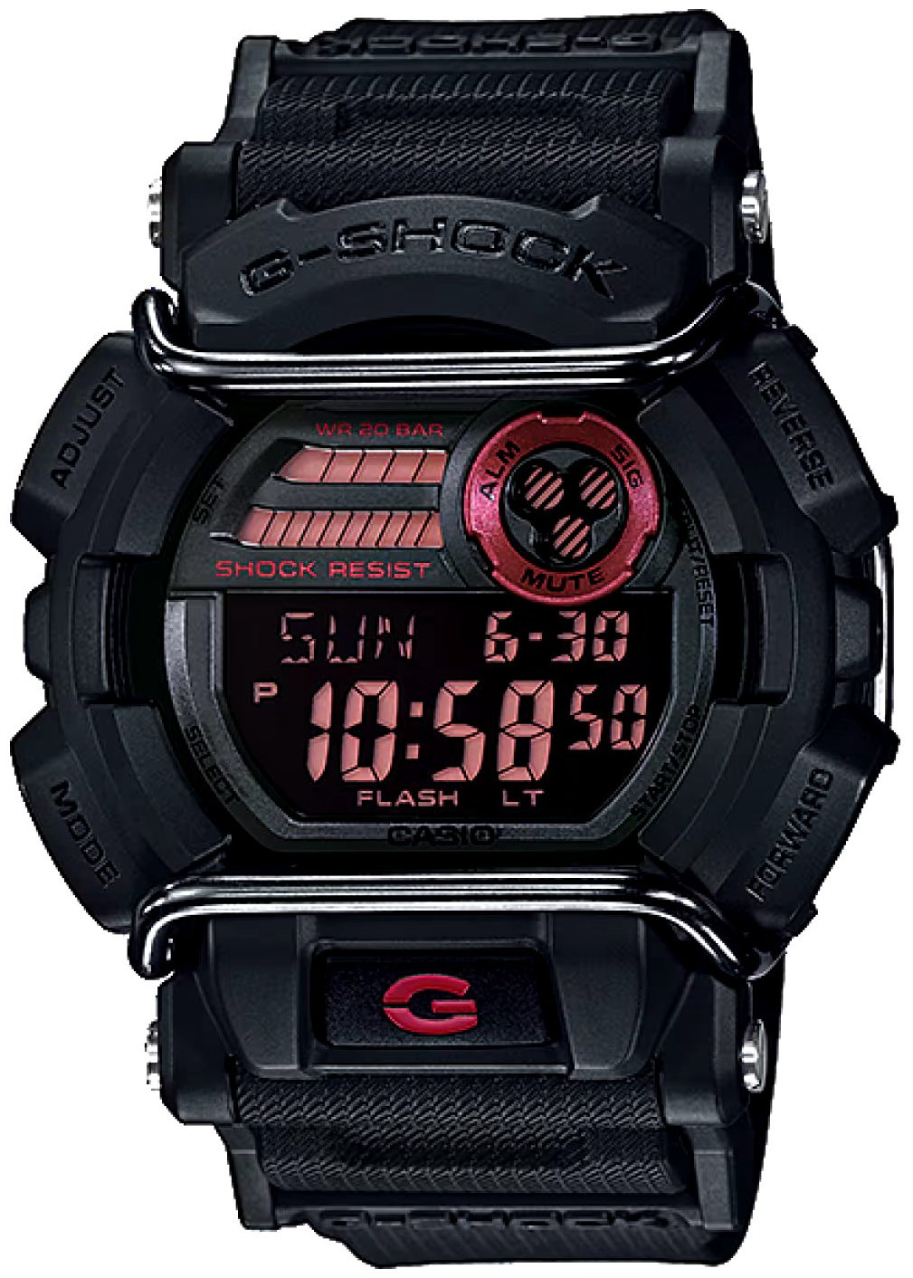 Часы Кварцевые CASIO G-Shock GD-400-1 пластик