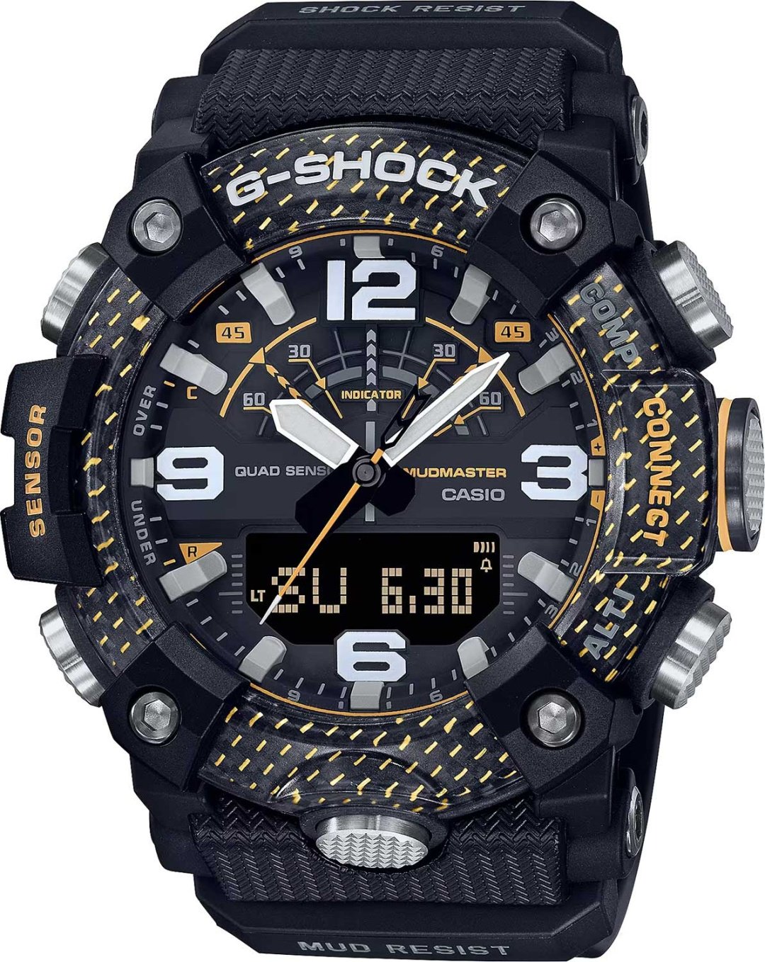 Часы Кварцевые CASIO GG-B100Y-1AER карбон