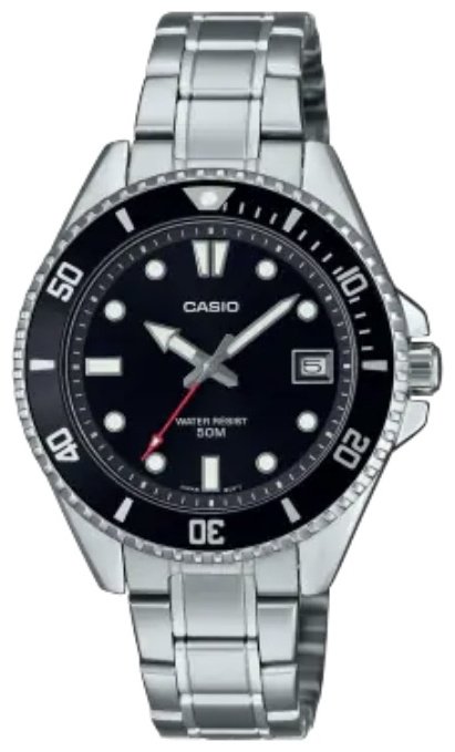 Часы Кварцевые CASIO MDV-10D-1A1VEF нержавеющая сталь
