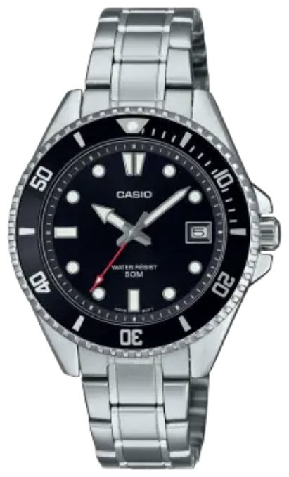 Часы Кварцевые CASIO MDV-10D-1A1VEF нержавеющая сталь