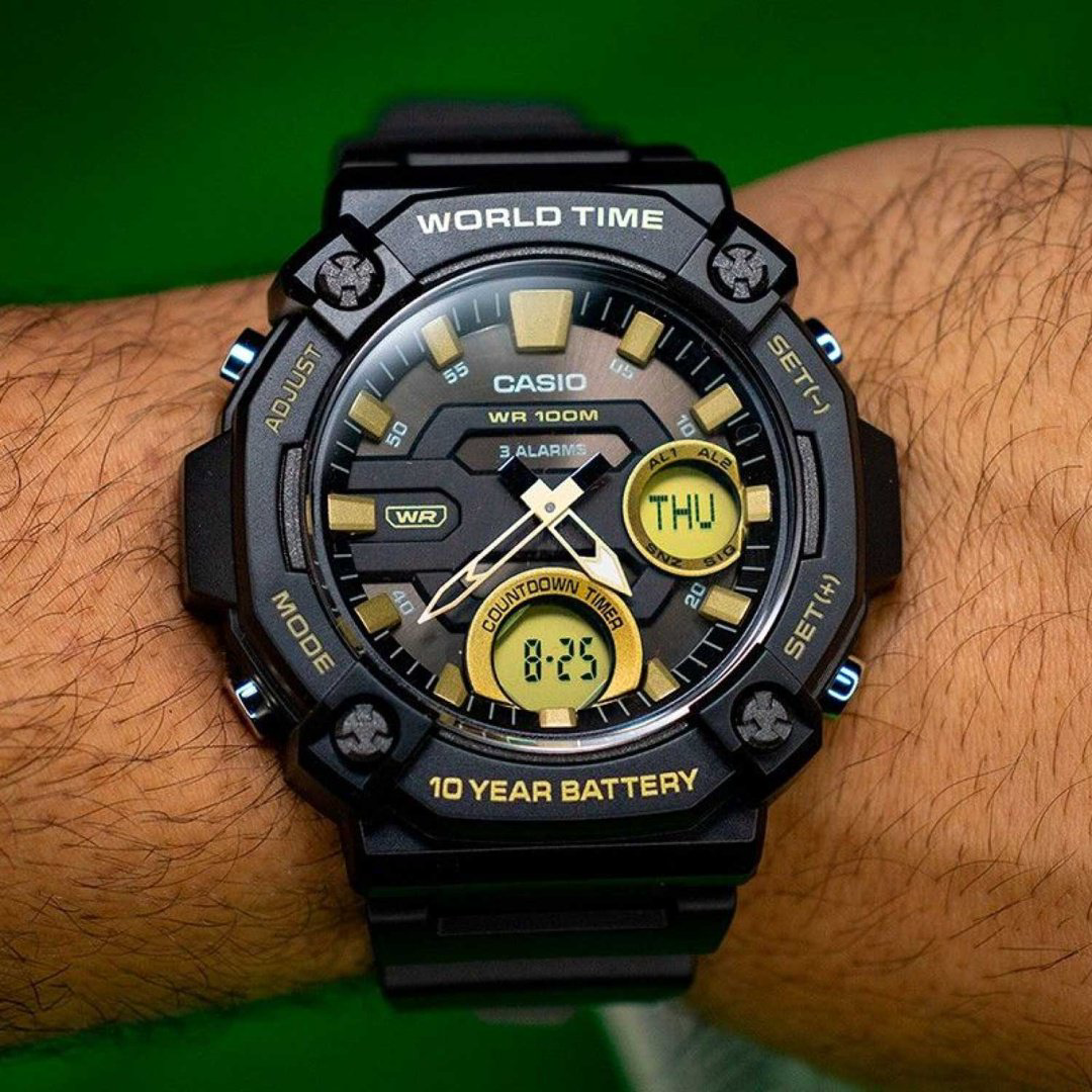 Часы Кварцевые CASIO AEQ-120W-9AVDF полимер купить,NaN