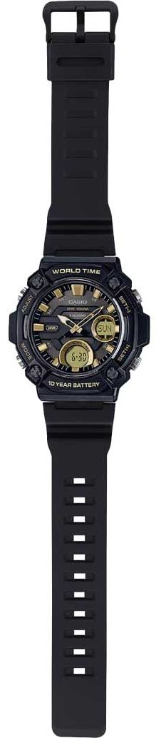 Часы Кварцевые CASIO AEQ-120W-9AVDF полимер