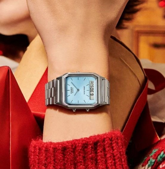Часы Часы CASIO AQ-230A-2A1MQYDF нержавеющая сталь