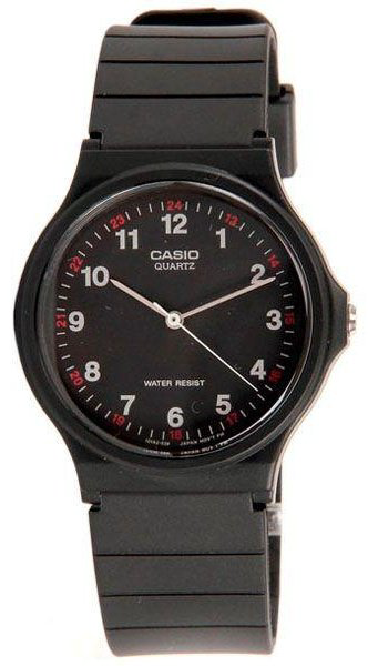 Часы Кварцевые CASIO MQ-24-1BLLEG пластик