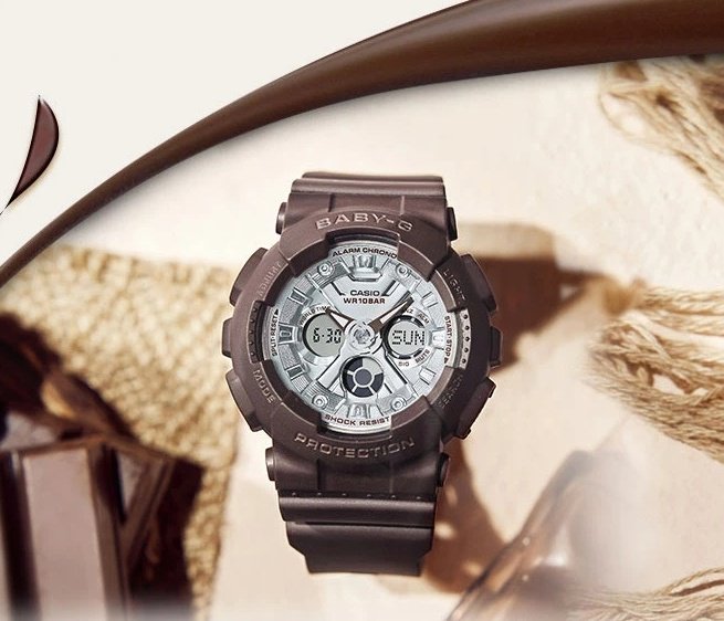 Часы Кварцевые CASIO BA-130SW-5ADR полимер
