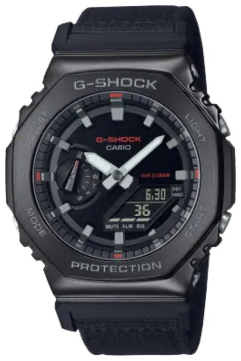 Часы Кварцевые CASIO GM-2100CB-1ADR пластик, нержавеющая сталь