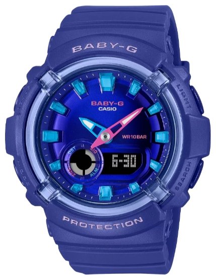 Часы Часы CASIO BGA-280DN-2ADR полимер