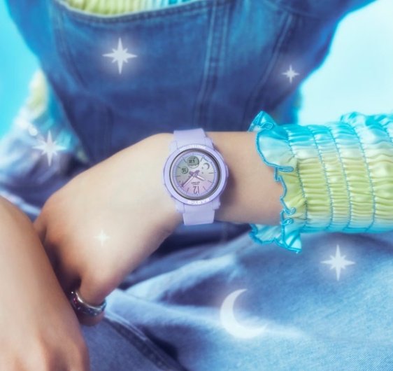 Часы Кварцевые CASIO BGA-290DS-2ADR полимер