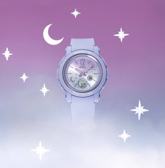 Часы Кварцевые CASIO BGA-290DS-2ADR полимер