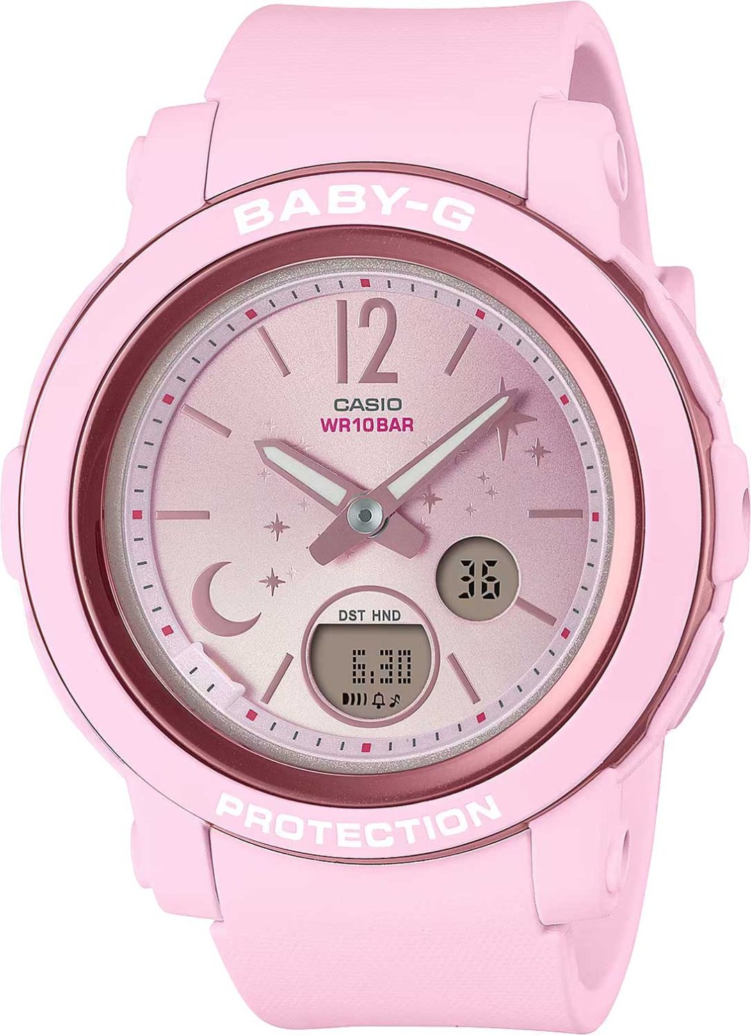 Часы Кварцевые CASIO BGA-290DS-4ADR полимер