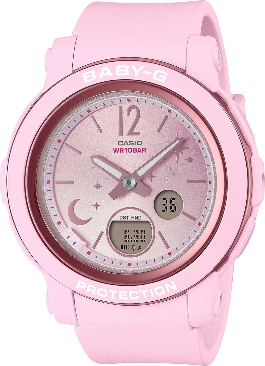 Часы Кварцевые CASIO BGA-290DS-4ADR полимер